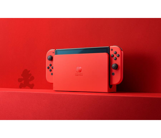 Nintendo Switch OLED - Mario Red Edition - 1184506 - zdjęcie 3